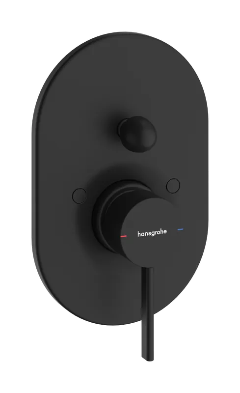 Azonnali szállítás Hansgrohe Zesis S egykaros falsík alatti kádcsaptelep, matt fekete 74417670Hansgrohe
