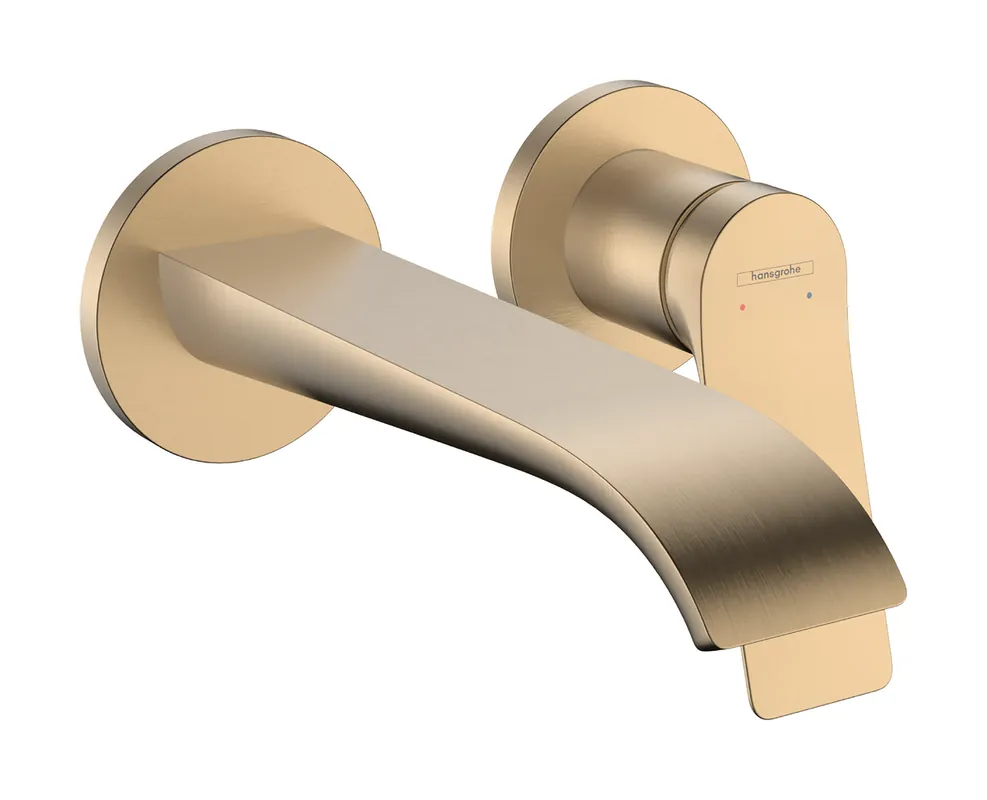 Népszerű Hansgrohe Vivenis egykaros fali mosdócsaptelep, szálcsiszolt bronz 75050140Hansgrohe