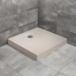 Radaway Doros Stone C 90x90 cm zuhanytálca előlappal, beige SDRC9090-05-84SRadaway Expressz szállítás