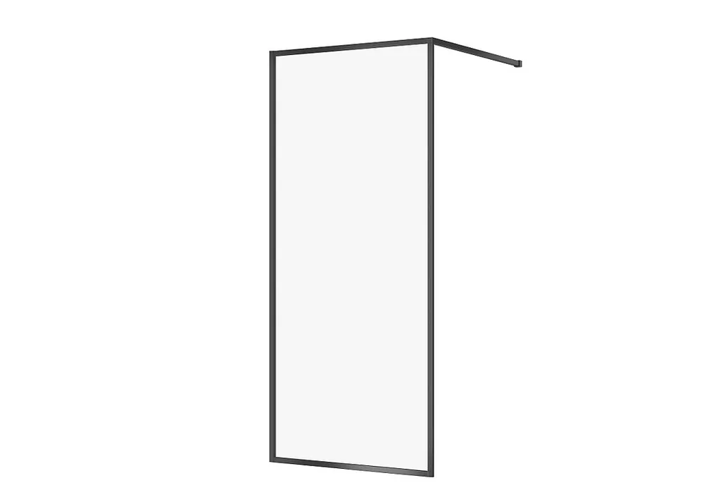 Rendeld meg most Cersanit Larga walk-in zuhanyfal 100 cm, matt fekete S932-139Cersanit