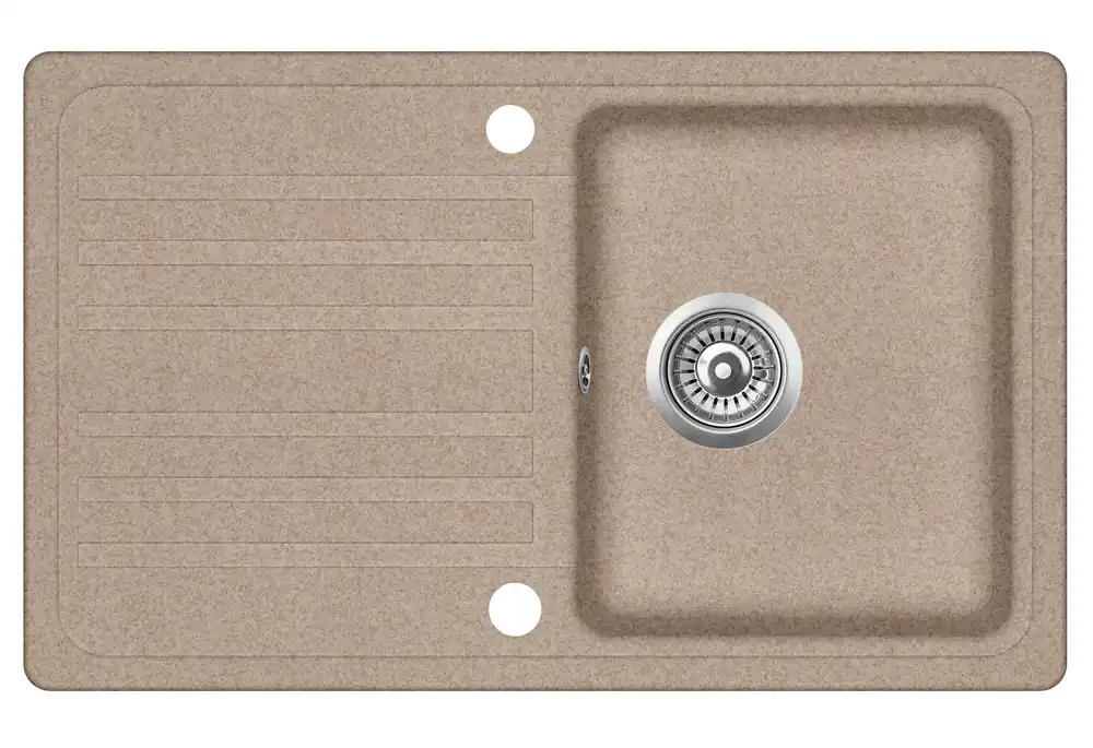 EVIDO Home 45S gránit mosogató, 765 x 460mm, avena 105732Evido Prémium