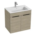 Biztonságos fizetés Jika Cube alsószekrény 65x43 cm-es mosdóval, kőris H4536011765141Jika