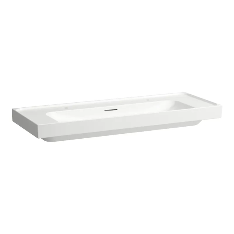 Expressz kézbesítés Laufen Meda két csaplyukas mosdó 120x46 cm, fehér H8141110001071Laufen