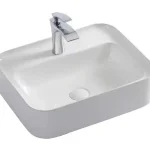 Olcsó AREZZO design FRESNO 50x40 mosdótál, fehér AR-453Arezzo Design