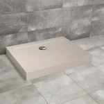 Különleges ajánlat Radaway Doros Stone D 100x90 cm zuhanytálca előlappal, beige SDRD1090-05-84SRadaway