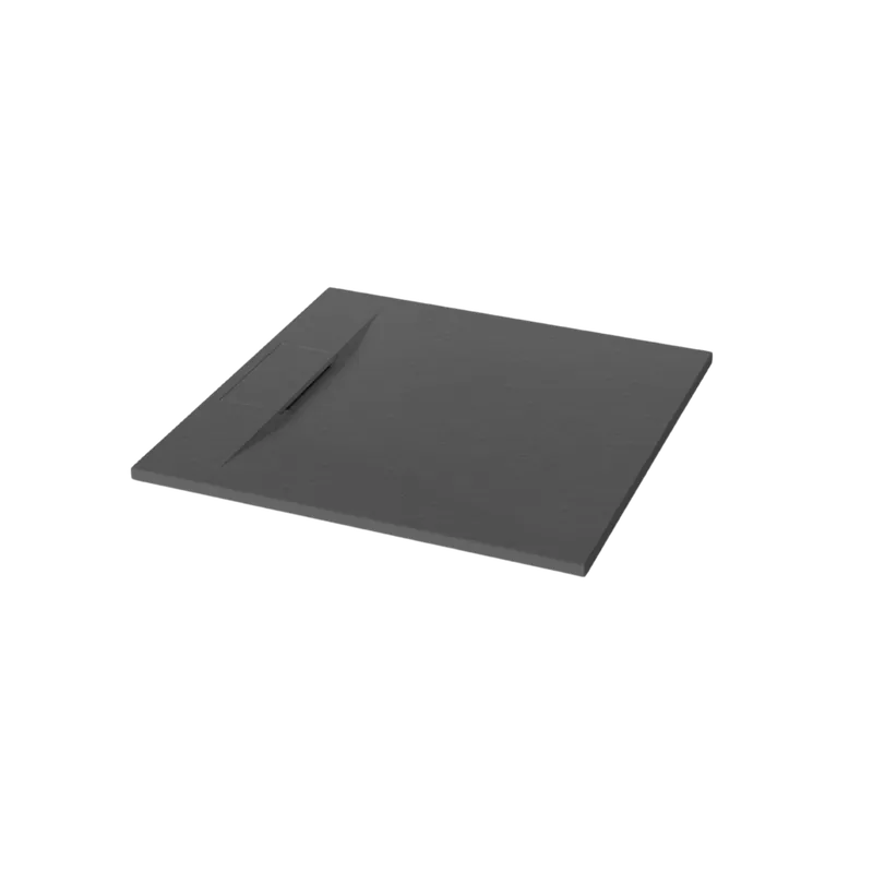 Invena ALVERO zuhanytálca SMC 90x90 cm szifonnal, fekete AK-7C-909-HInvena Bestseller