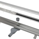 ALCA (Alcaplast) APZ13-DOUBLE6 Fit and Go 85 cm zuhanyfolyóka, forgatható rács APZ13-DOUBLE6-850Alcaplast Vedd meg most