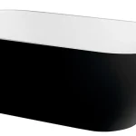 Sapho POLYSAN REDUTA 171x81 cm szabadon álló kád, fehér/fekete 72973Polysan Vásárlói kedvenc