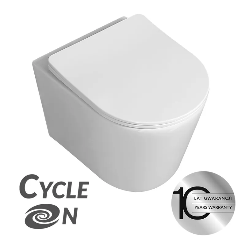 LAVEO JARI fali WC keskeny csillapított ülőkével, CycleON - örvény öblítéssel VMJ_609SLaveo Kedvezmény