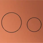 Tece Loop Metallic WC működtetőlap, vörös bronz 9240937Tece Kedvezményes ár