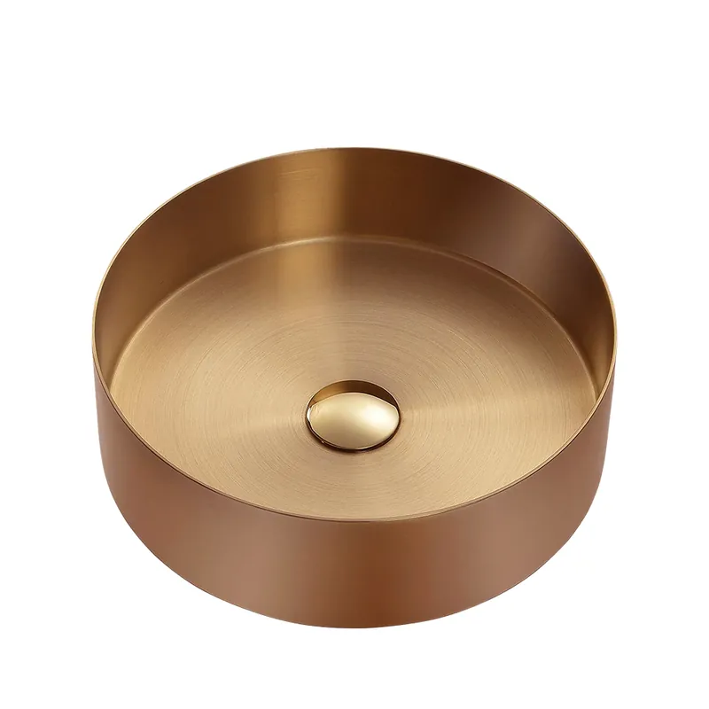 Legnépszerűbb Wellis Marigold 40 cm pultra építhető mosdó, Rose Gold WB00559Wellis