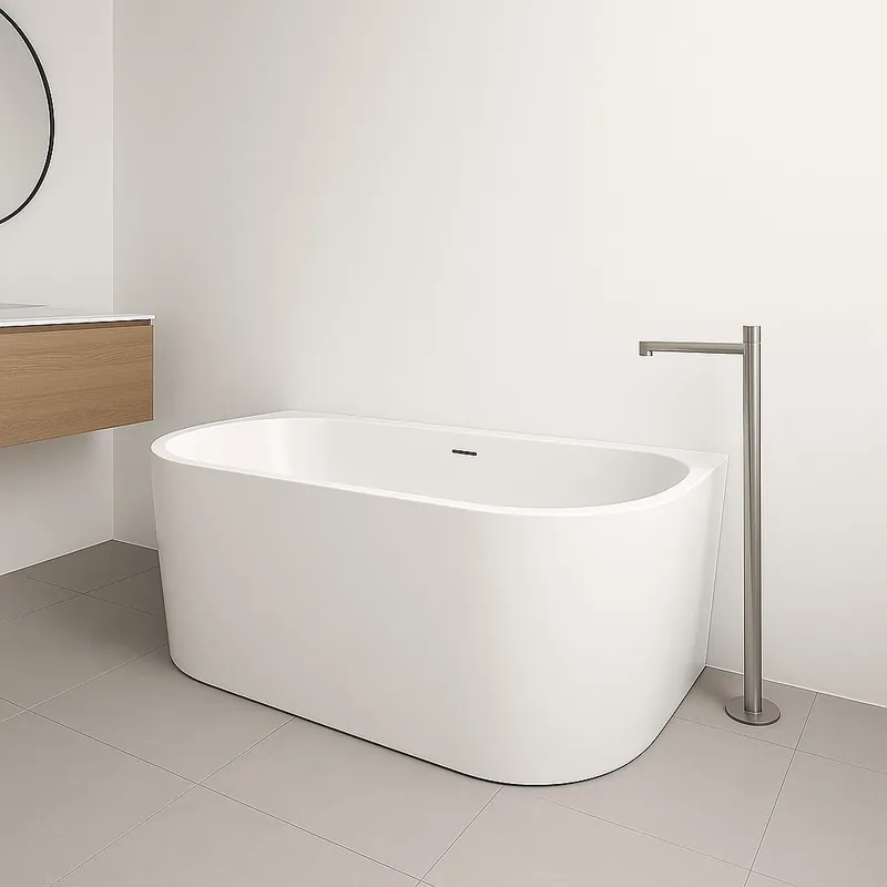 Legjobb ár Inspiro Design Buscello New 170x75 cm szabadon álló kád, fehér BUN170x75x61Inspiro Design