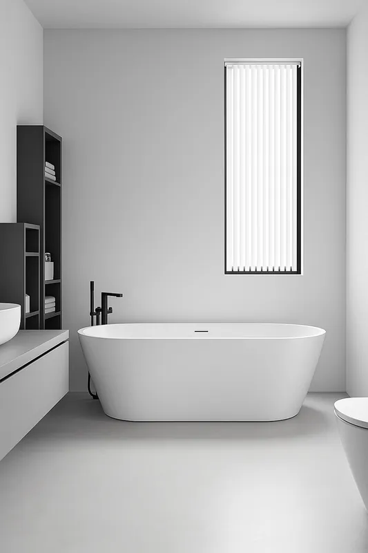 Inspiro Design Milazzo Compact 170x75 cm szabadon álló kád, fehér MIC170x75Inspiro Design Vedd meg most