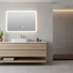 Vedd meg most Inspiro Design Biscano Smart 120x70 cm fürdőszobai tükör LED keretvilágítással TBI-120x70Inspiro Design