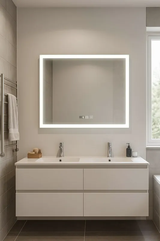 Inspiro Design Bledi Smart 80x60 cm fürdőszobai tükör LED világítással TBL-80x60Inspiro Design Legjobb ár