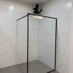Akció Inspiro Design Liberta 100 cm Walk-In Black zuhanyfal, fekete ZUWB-100Inspiro Design