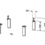Biztonságos fizetés Duravit - Equipment and accessories - Fürdőszobabútor-kiegészítő - UV999400000