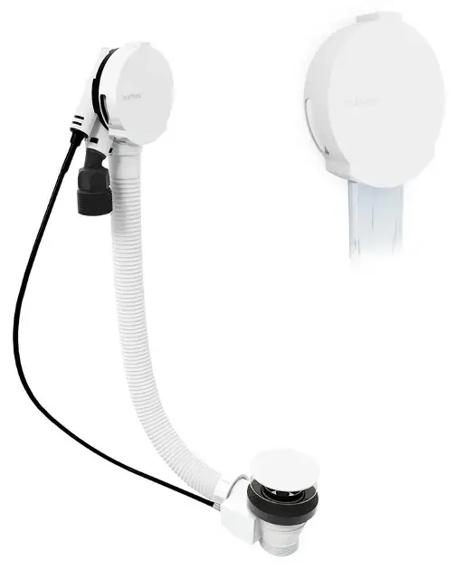Outlet Polysan - Kádlefolyó- és túlfolyó szett - 71853.10