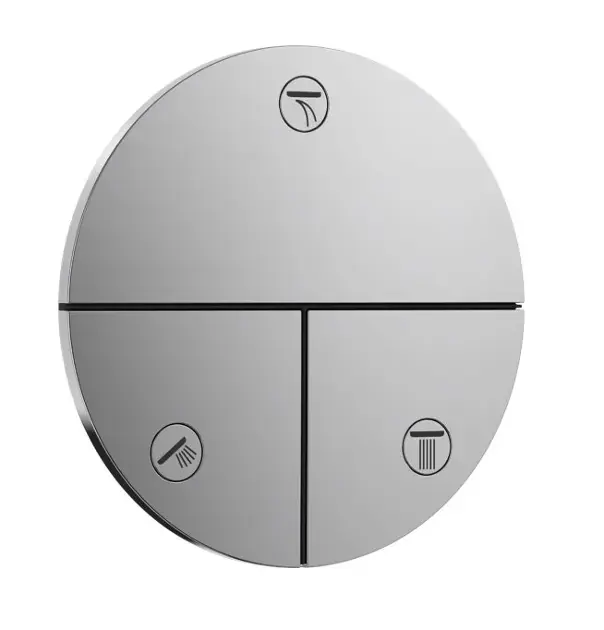 Hansgrohe - ShowerSelect Comfort - Termosztátos váltó- és elzárószelep - 15558000 Kihagyhatatlan ajánlat