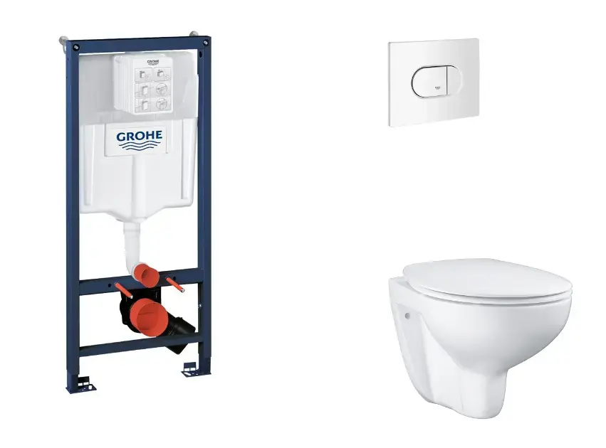 Szezonális akció Grohe - Rapid SL - Fali WC szett - SANI11BB3120
