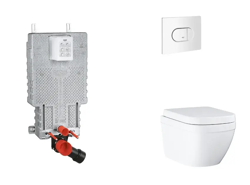 Nézd meg most Grohe - Uniset - Fali WC szett - SANI15BB3108