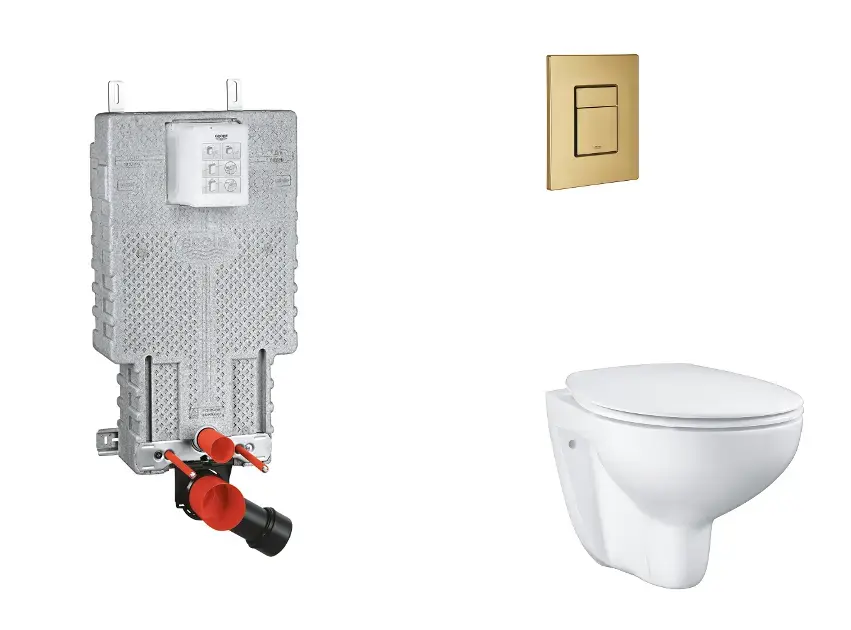Grohe - Uniset - Fali WC szett - SANI15BB4101 Vásárlói kedvenc