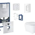 Akciós ár Grohe - Rapid SLX - Fali WC szett - SANI11BB3142