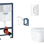 Grohe - Rapid SL - Fali WC szett - SANI11BB3149 Prémium