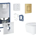 Alacsony ár Grohe - Rapid SLX - Fali WC szett - SANI11BB4150
