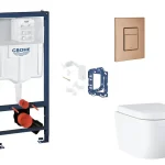 Kedvezményes ár Grohe - Rapid SL - Fali WC szett - SANI11BB4158