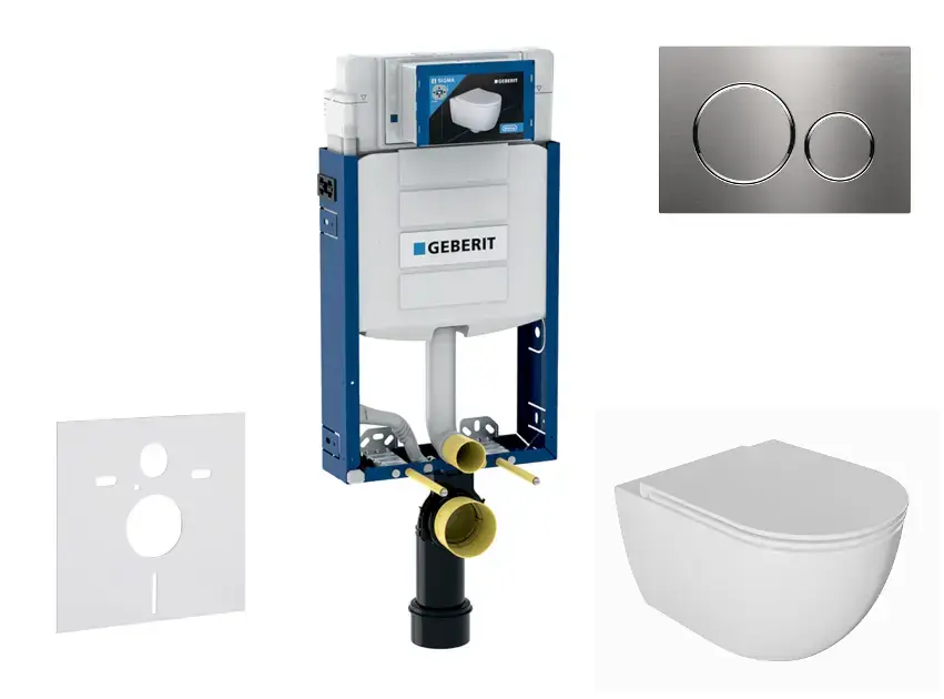 Geberit - Kombifix - Fali WC szett - SANI15CA6101 Árcsökkenés