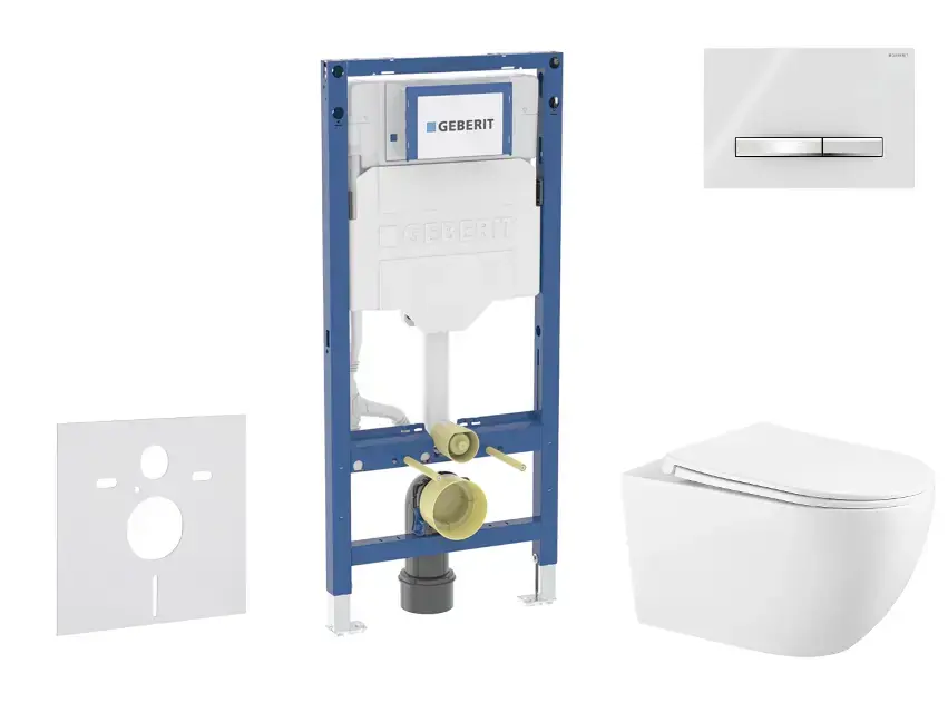 Geberit - Duofix - Fali WC szett - SANI11CA3141B Prémium