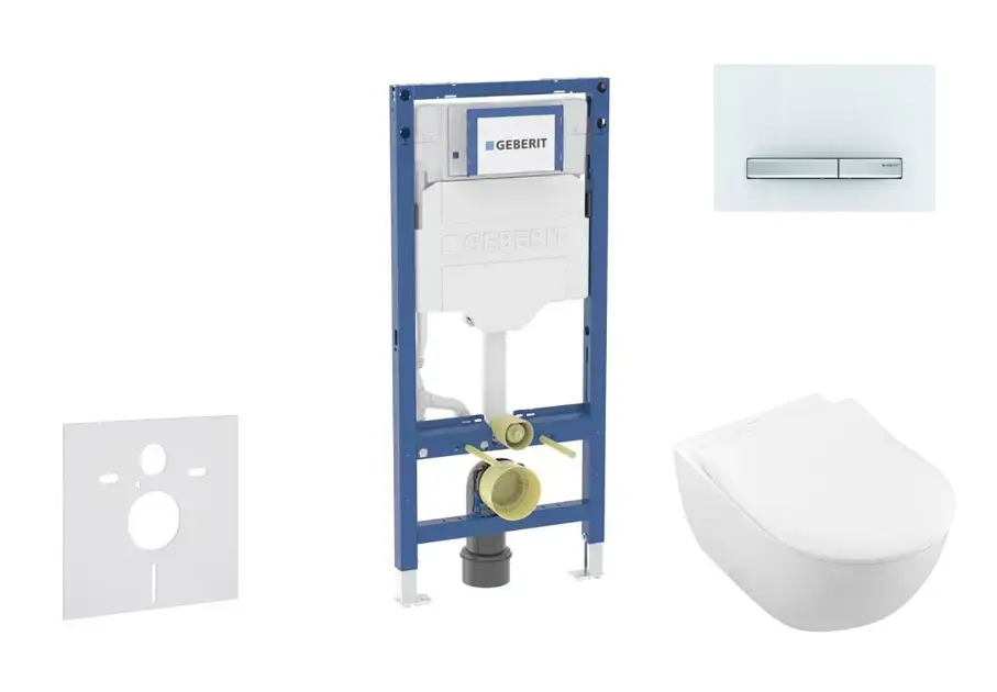 Geberit - Duofix - Fali WC szett - SANI11CK3115 Gyors kiszállítás