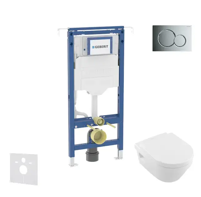 Geberit - Duofix - Fali WC szett - SANI11CK1108 Expressz szállítás