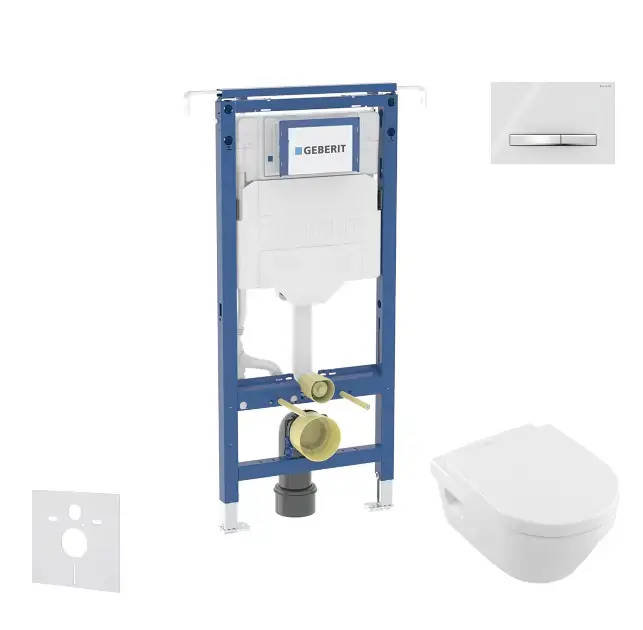 Akciós ár Geberit - Duofix - Fali WC szett - SANI11CK3110