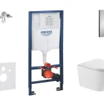 Különleges ajánlat Grohe - Rapid SL - Fali WC szett - SANI11BA1108