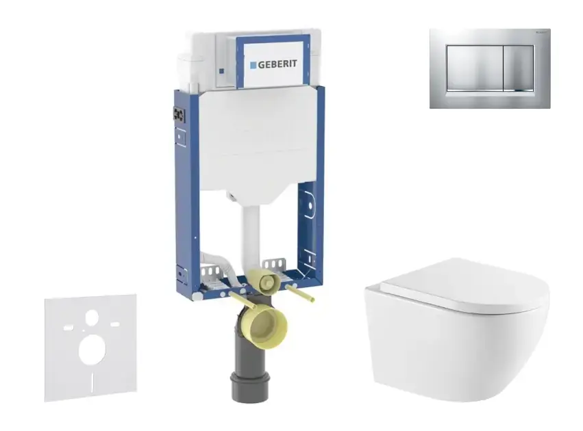 Geberit - Kombifix - Fali WC szett - SANI15CA2107 Prémium