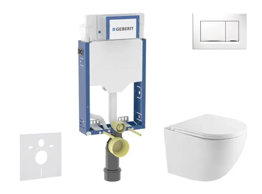 Geberit - Kombifix - Fali WC szett - SANI15CA3142 Szuper akció
