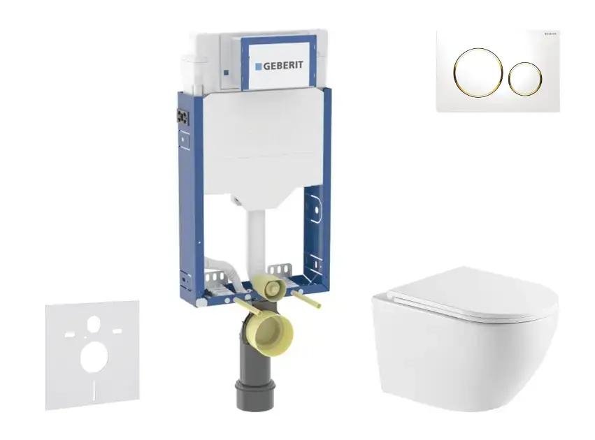 Geberit - Kombifix - Fali WC szett - SANI15CA3155 Expressz szállítás