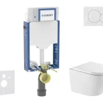 Nézd meg most Geberit - Kombifix - Fali WC szett - SANI15CA3158