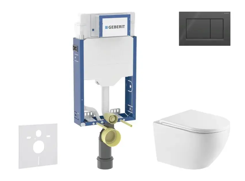 Geberit - Kombifix - Fali WC szett - SANI15CA5157 Expressz kézbesítés