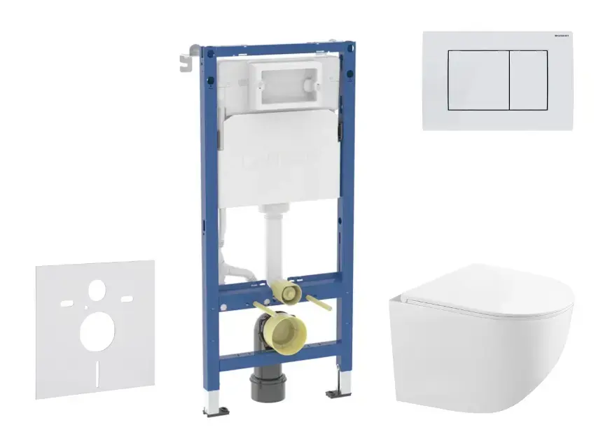 Geberit - Duofix - Fali WC szett - SANI11CA3153B Szuper akció