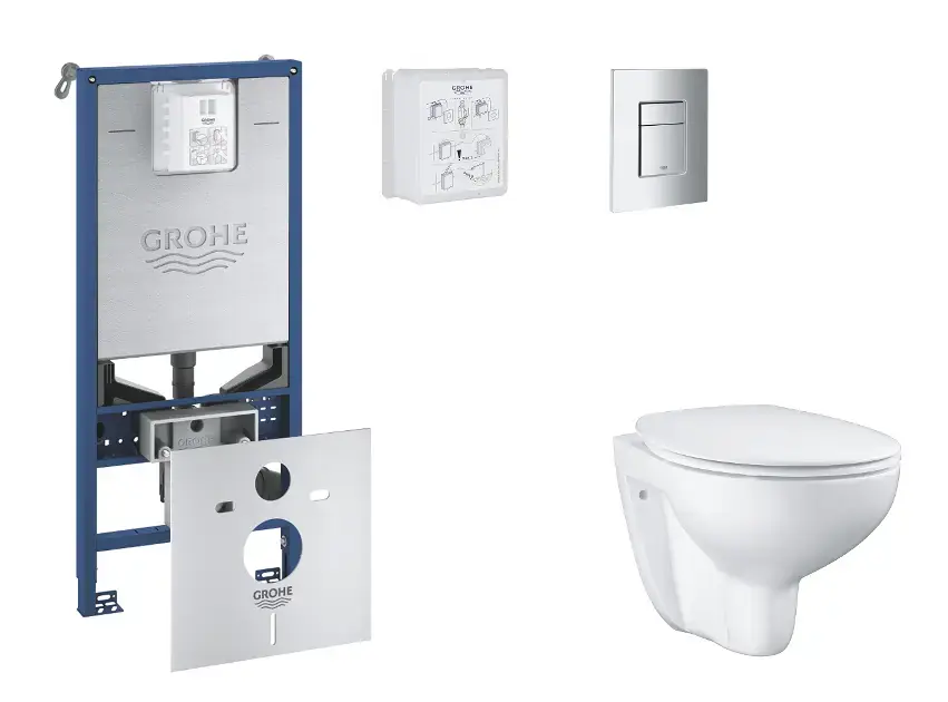 Grohe - Rapid SLX - Fali WC szett - SANI11BB2102 Legjobb ár
