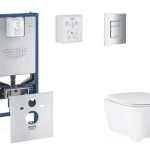 Grohe - Rapid SLX - Fali WC szett - SANI11BB2111 Outlet