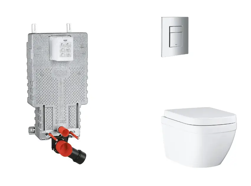 Ajánlat Grohe - Uniset - Fali WC szett - SANI15BB2104