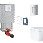 Grohe - Uniset - Fali WC szett - SANI15BB2116 Biztonságos fizetés
