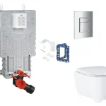 Grohe - Uniset - Fali WC szett - SANI15BB2119 Legnépszerűbb