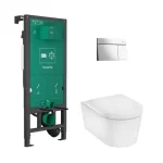 Biztonságos fizetés Hansgrohe - EluPura S - Fali WC szett - 60303000