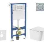 Geberit - Duofix - Fali WC szett - SANI11CA2117 Expressz szállítás