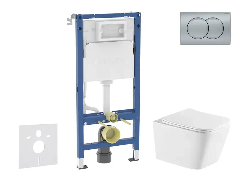 Geberit - Duofix - Fali WC szett - SANI11CA2117 Expressz szállítás